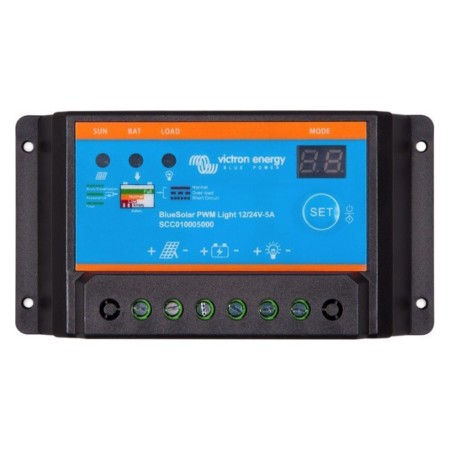 Controlador de Carga BlueSolar PWM-Light 12/24V-5A Victron Energy
