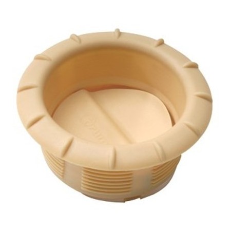Tapa con válvula de aire - Beige