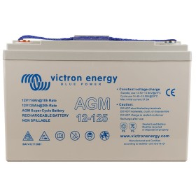 Batería AGM 12V/125Ah Ciclo Profundo (M8) Victron Energy