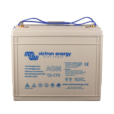 Batería AGM 12V/170Ah Ciclo Profundo (M8) Victron Energy