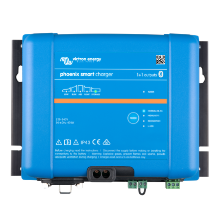 Phoenix Smart IP43 Charger 24/25 (1+1) 120/240V