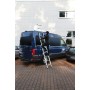 Escalera plegable aluminio con 11 peldaños 100kg - CARBEST