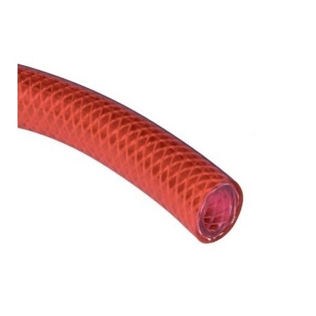Tubo de PVC rojo 12 x 19 mm
