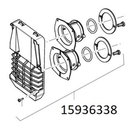 Chimenea Lateral AKW para Autocaravana | Repuesto Original