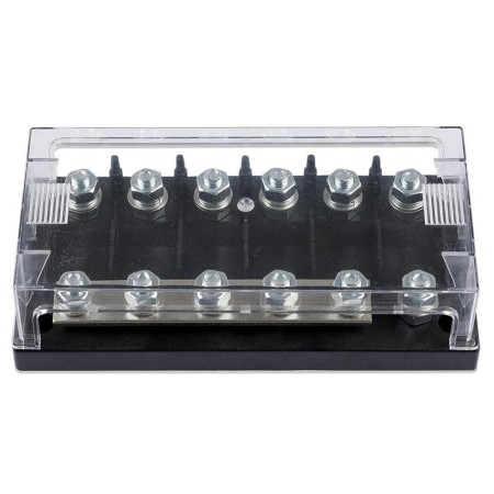 Portafusibles de 6 vías para MEGA-Fuse con barra colectora 250A