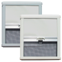 Oscurecedor/mosquitera doble cassette NRF
