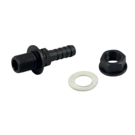 Racor recto completo F 3/8" • D Ø 13 mm