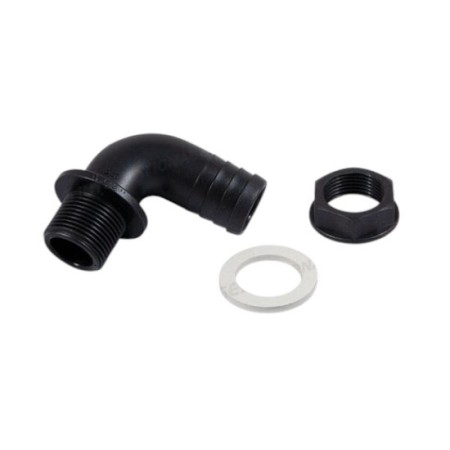 Kit Racor curvo completo 3/4'' • Ø 25 mm