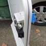 Cerradura Seguridad Garaje Autocaravana | Plata con Llaves