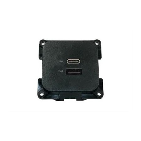 Cargador USB-A y USB-C para Autocaravana | 18W + 12W