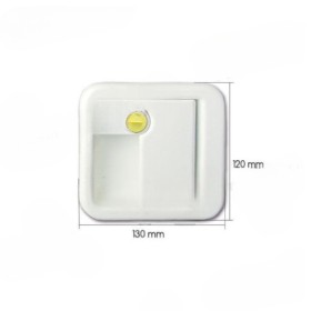 Cerradura exterior 1059 | FAP blanca