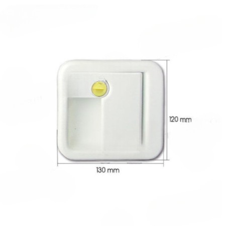 Cerradura exterior 1059 | FAP blanca