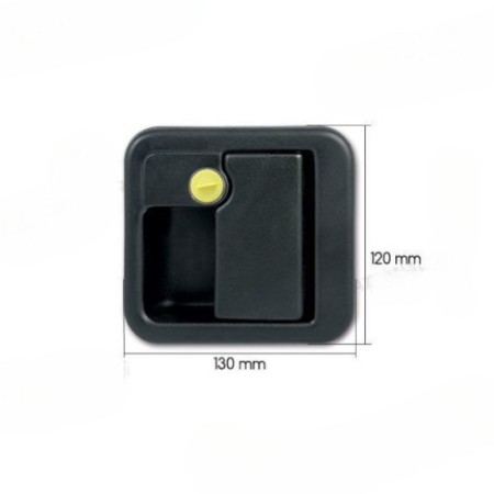 Cerradura exterior 1090 | FAP negra