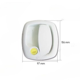 Cerradura exterior 1200 | FAP Negra New System