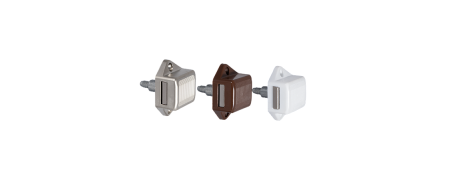 Cierres para puertas y muebles estilo Push-Lock en versión "mini", autocaravanas, caravanas y furgonetas camperizadas,